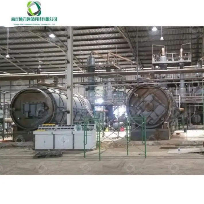 Crude Car Engine Oil Recycling Equipments