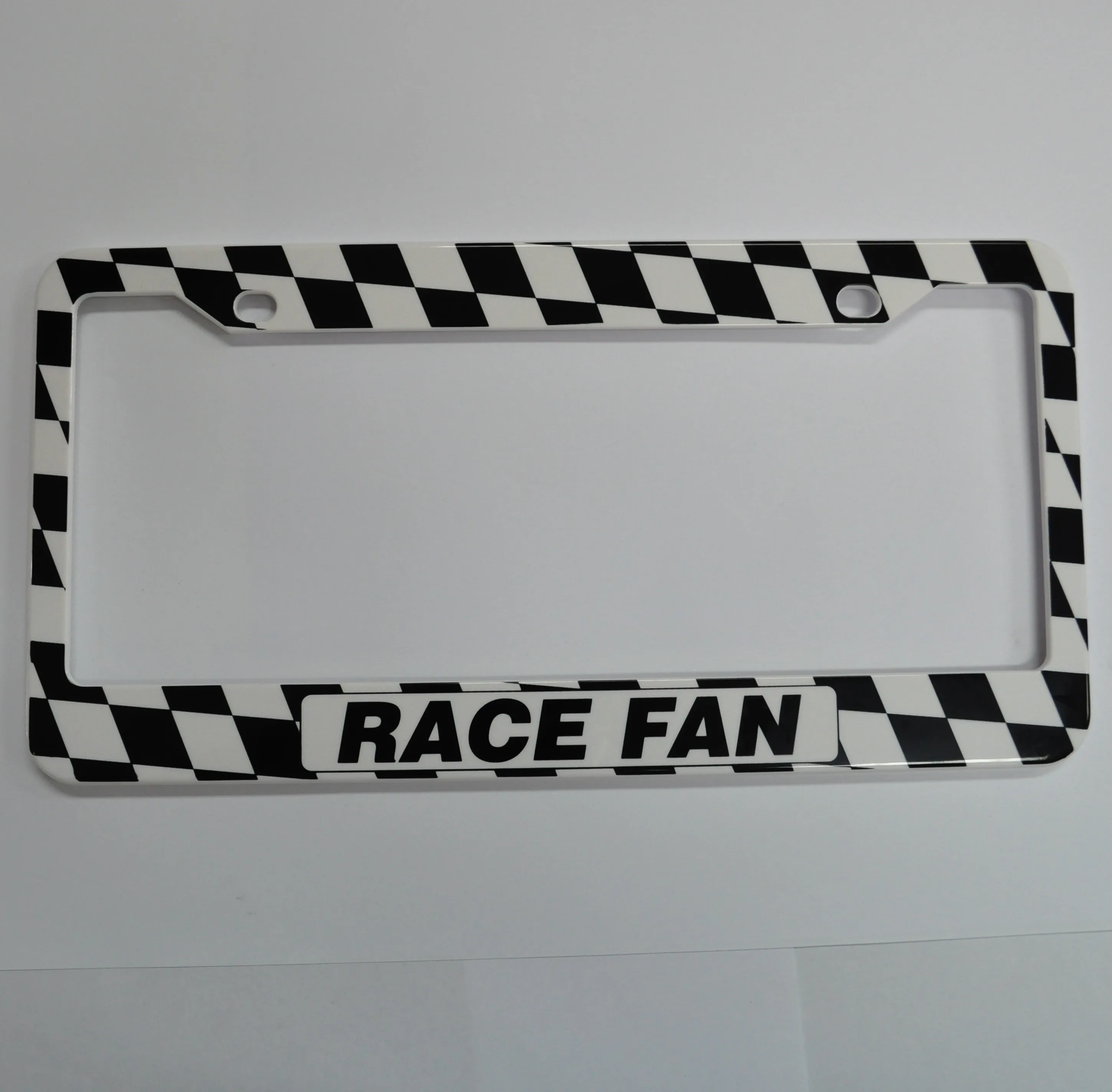 2018 hot sale factory supply chrome abs license plate frame