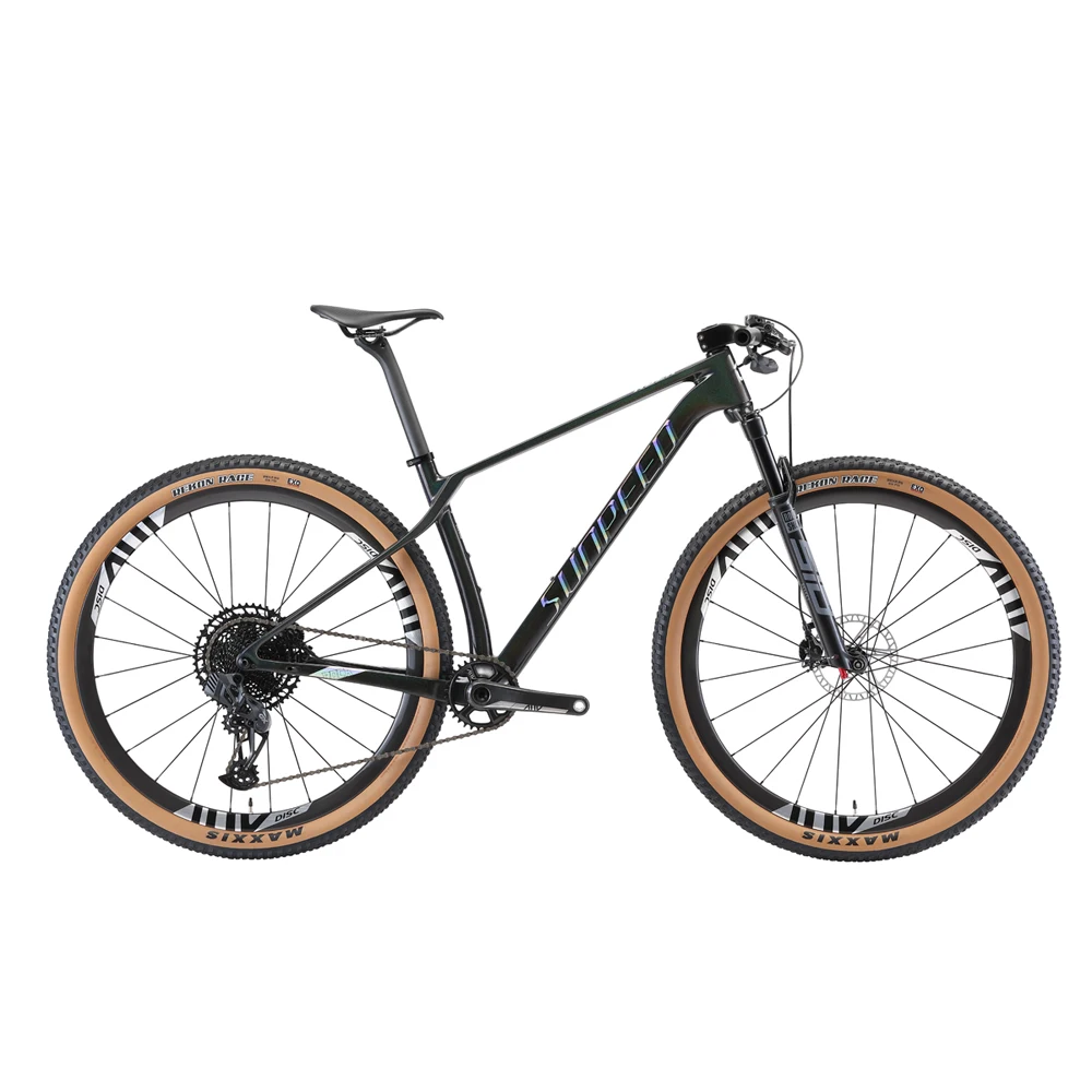 12speed SUNPEED ROCK carbon mountain bike with Remote lock out fork