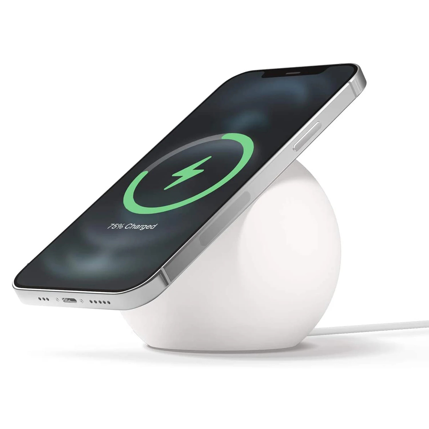 Силиконовый круг Подставка для зарядки телефона новый дизайн чистый цвет простой для iphone 13 12 12pro magsafe подставка