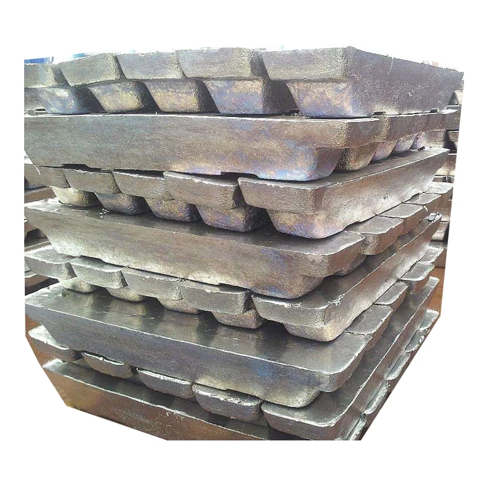 Chinese suppliers wholesale high quality lead ingots zinc ingot 99.995%