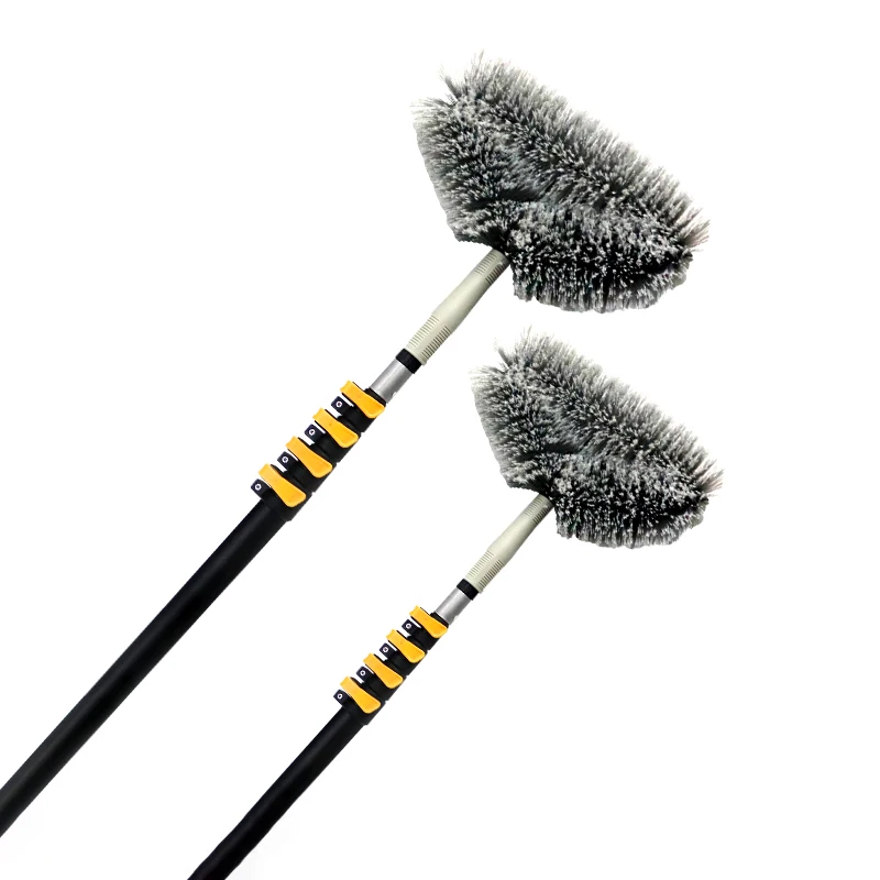 Sunnysmiler ceiling cleaning tool Factory direct sales telescopic rod ceiling wall cleaning brush