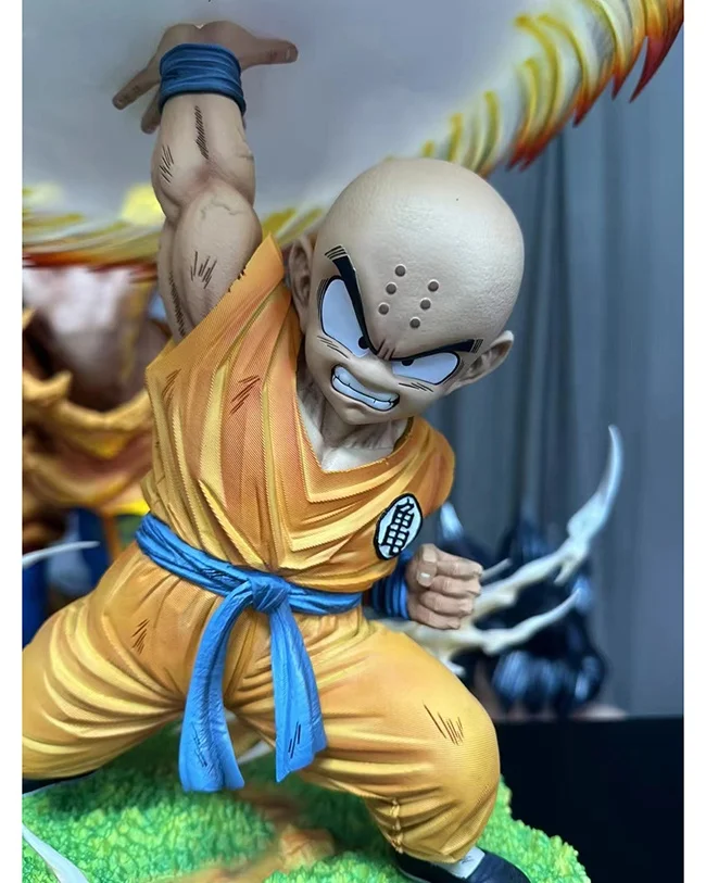 Fiberglass High Quality Life Size Movie Action  KULILIN Figure DragonBall Cartoon Anime Resin Statues