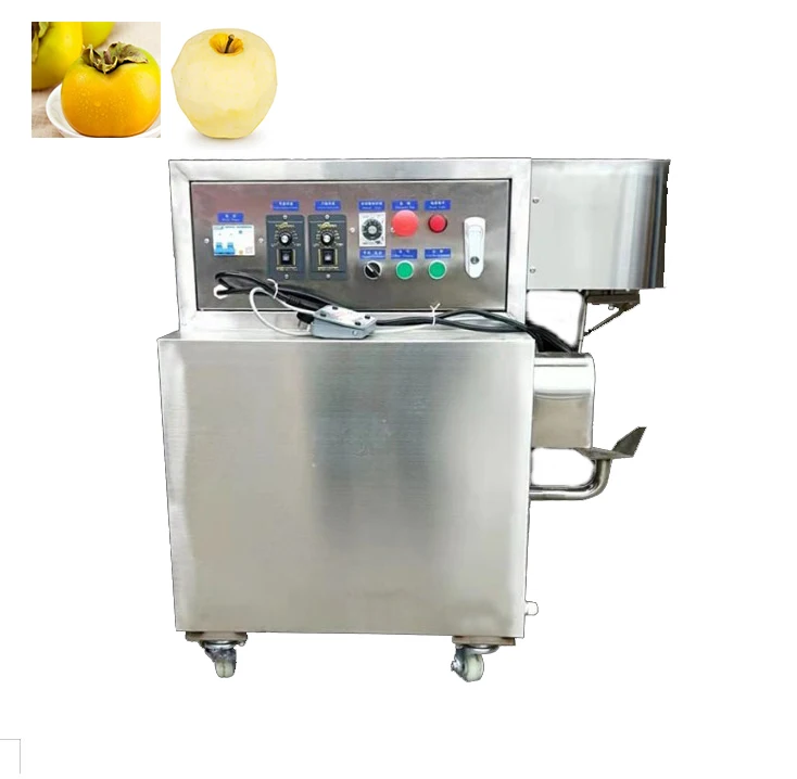 factory price good effect fruit kiwi peach persimmon apple peeling machine