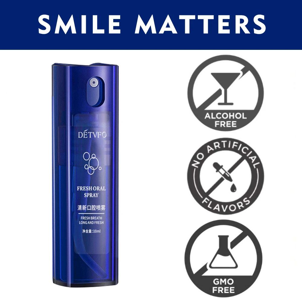 Oem Оральный/ротовой спрей персик для плохого дыхания мятный спрей для рта