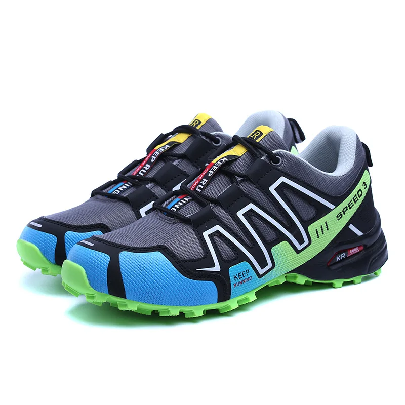 
2021 Amazon Hot Sale Popular Mesh Lightweight Non-Slip Air Climbing Outdoor Walking Hiking Shoes Running Sneakers For Men 