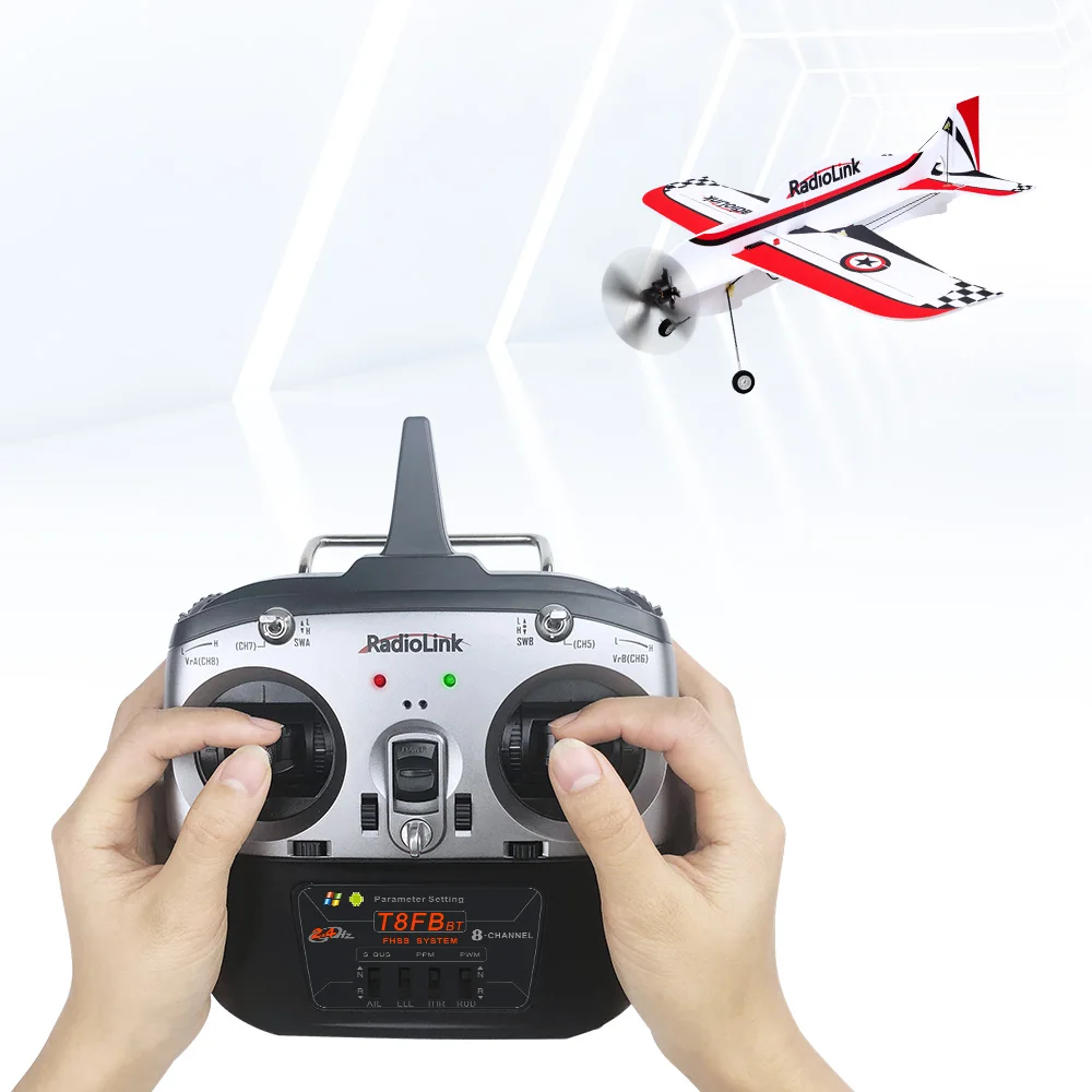 Hot Customized Service Radiolink Official Factory T8FB 2.4GHz 8 Channels RC Remote Transmitter Remote Controller Radio Boys Toy