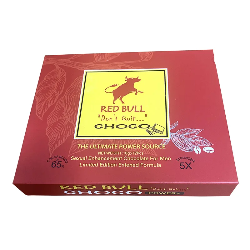 Customized Printing  Shrink Label  Rhino Choco vip Chocolate