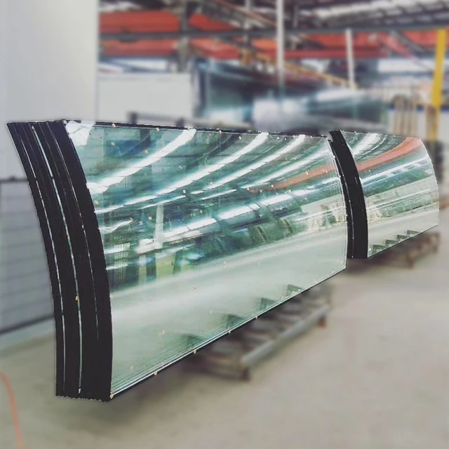 China high quality low e  double triple glazed insulated glass unit windows   sound proof  energy saving glass  supplier