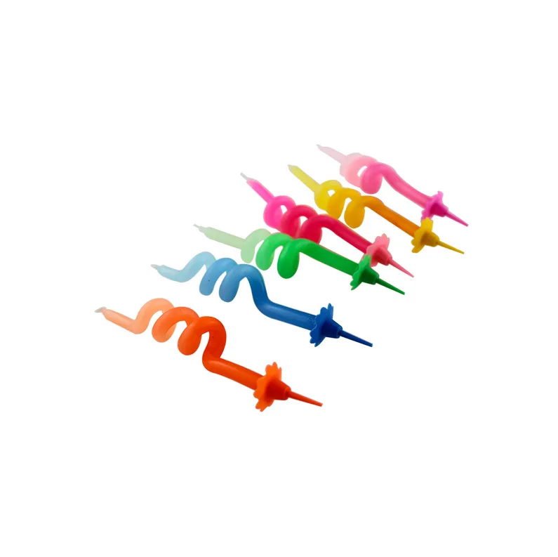 Factory sale smokeless various widely fancy kids birthday cake candle prices party cake gold color birthday candles photos prop