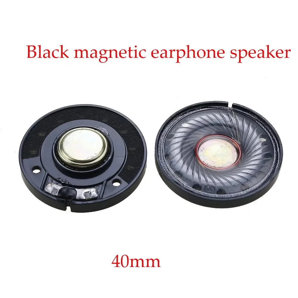 27mm 30mm 40mm 50mm Driver Hifi Bluetooth White Magnetic Headphone Speaker High-end Earphone Diy Loudspeaker Repair Parts