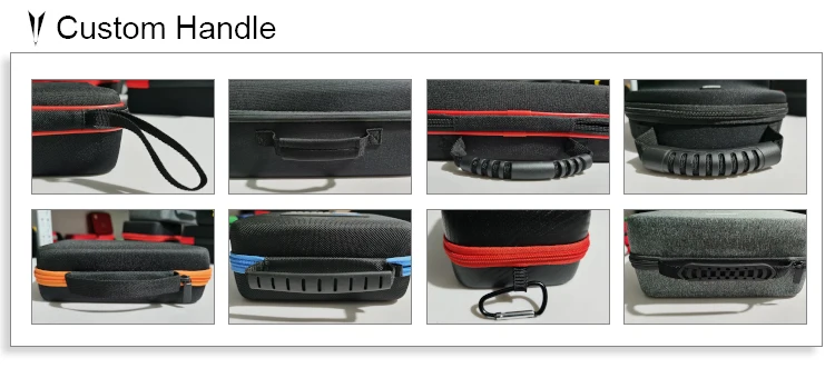 custom small portable waterproof eva plastic hard shell foam tool travel case box