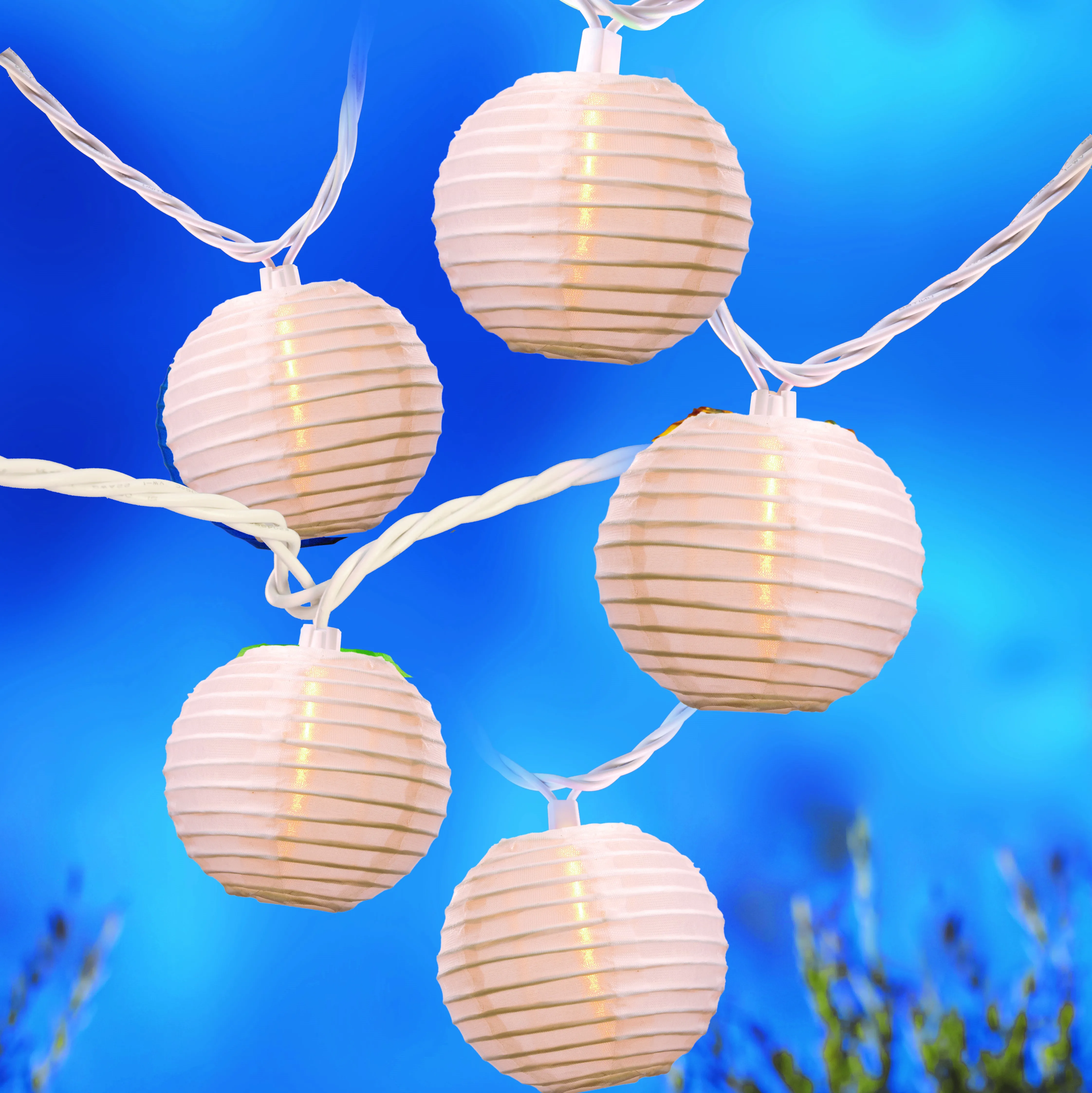 HQ 10 Lights Multi Lantern String Light  Indoor and Outdoor use for Christmas Garden Home Festival Decoration Summer String