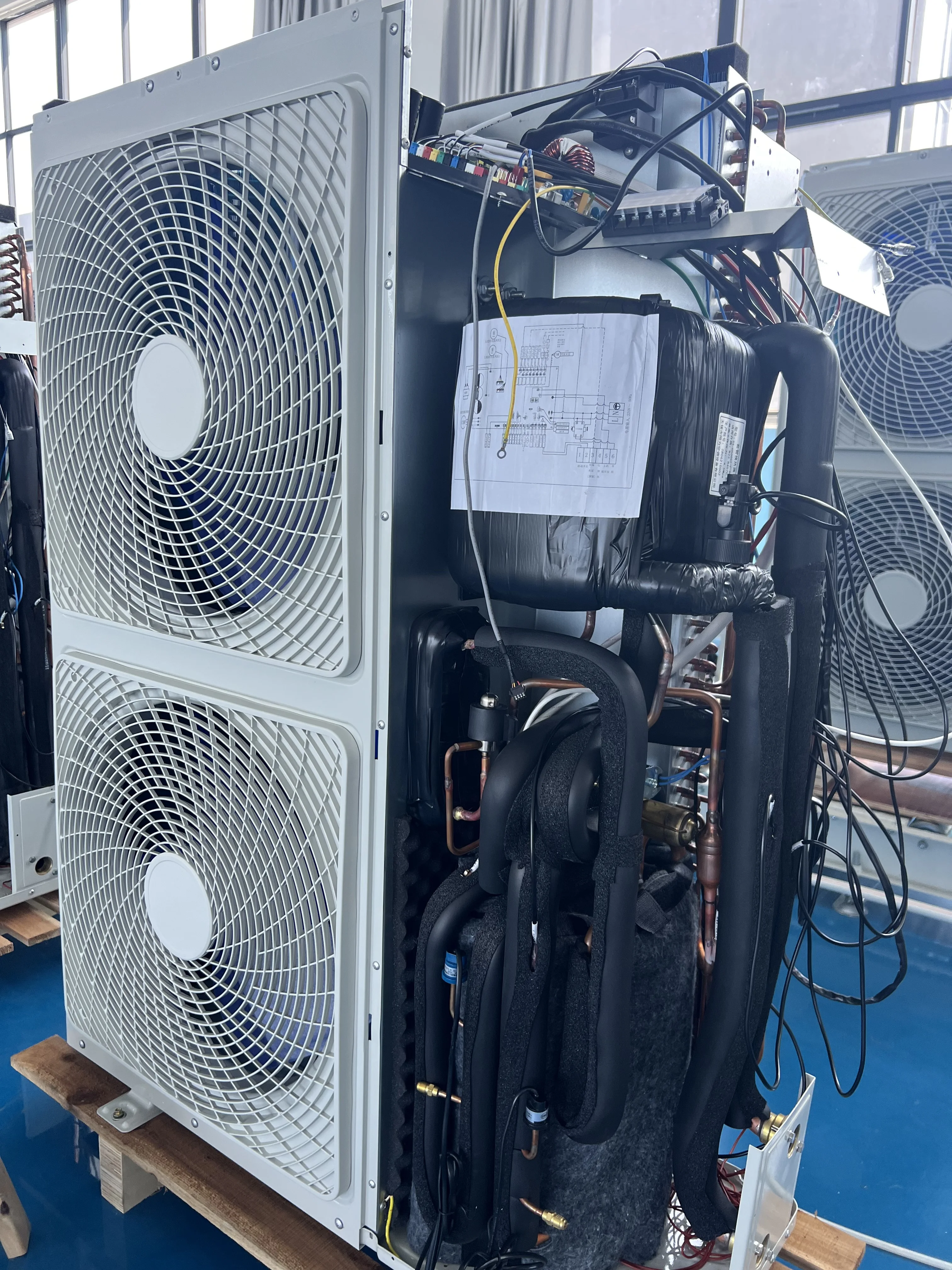 2024 Air source heat pumps for hot water underfloor heating