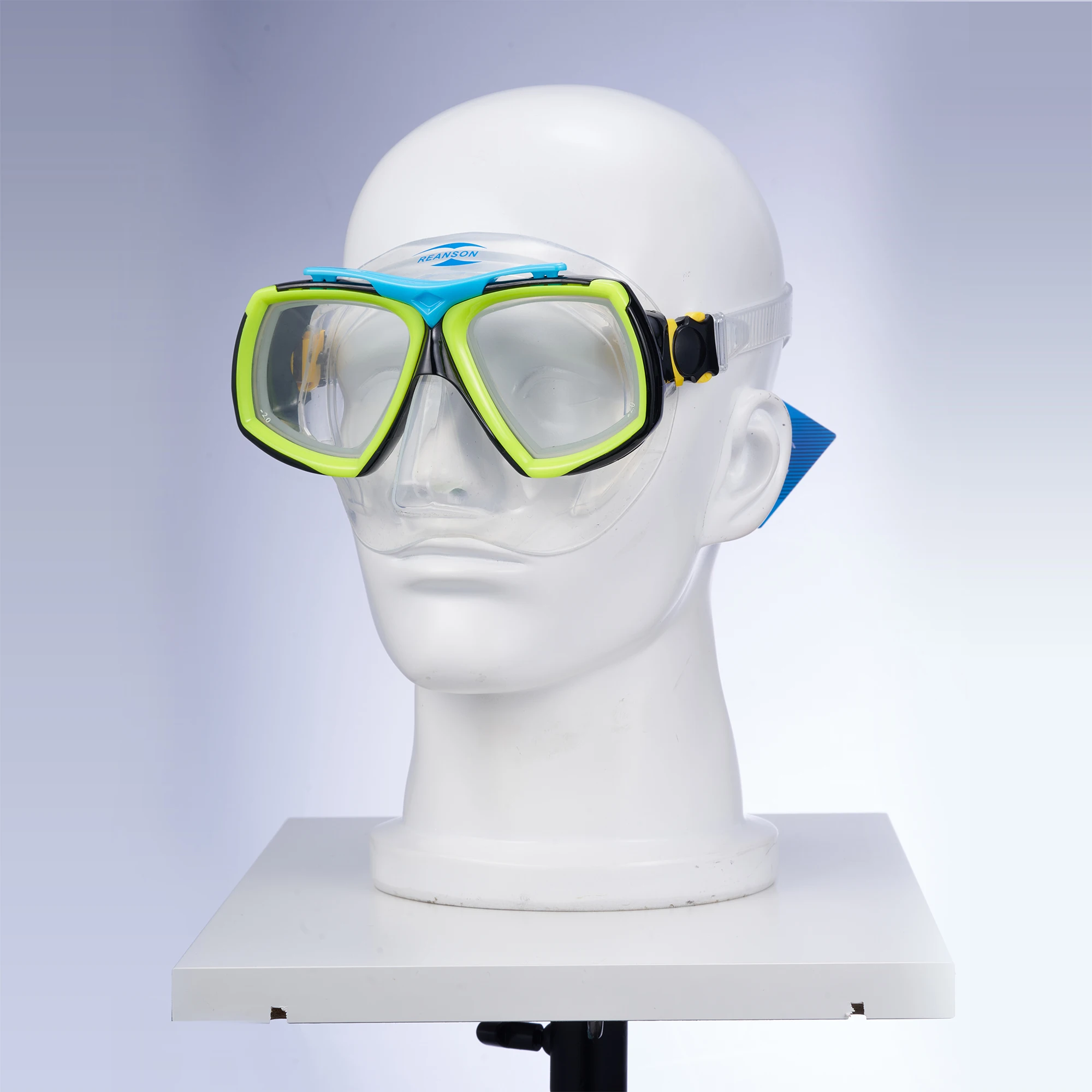 Professional Replaceable Lenses Scuba Diving Goggles Anti-fog Diving Mask Easy-adjusting Strap Diving Scuba Mask