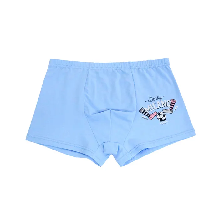 
Hotsale 4-12 Years Qute Printing Organic Cotton Children Thongs Underwear Children Underwear 