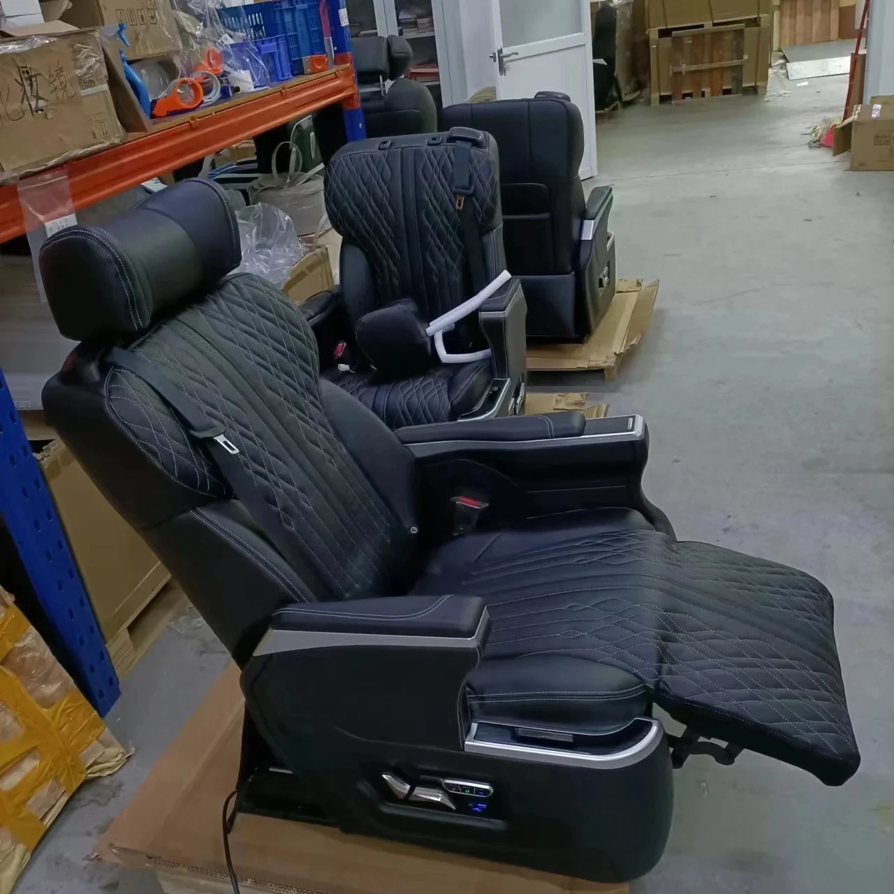 Reclining Car Seats 2024 Super Deal Luxury Auto Seats Electric Massage  Vip Seats For Van Bus Upgrading