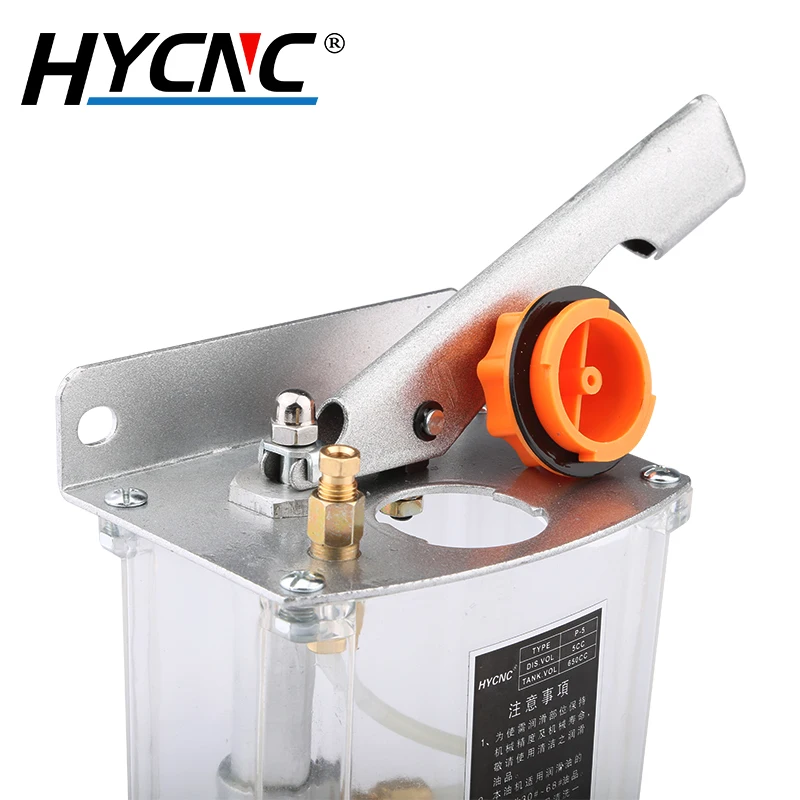 China Suppliers Hongyang Manual Oil Pump Central Lubrication System Hand Operated Oil Pump For Lathe Cnc Machine In Stock
