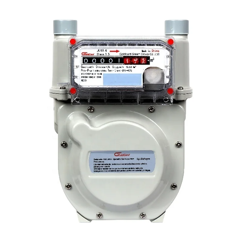 GPRS Smart Diaphragm Gas Meter  Remote Controlling