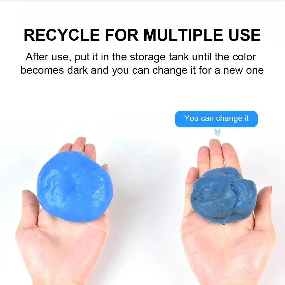 160g Super Dust Cleaner Clay Car Interior Cleaning Gel Dust Remover Cleaning Slime Detailing Putty Keyboard Air Vent Computer