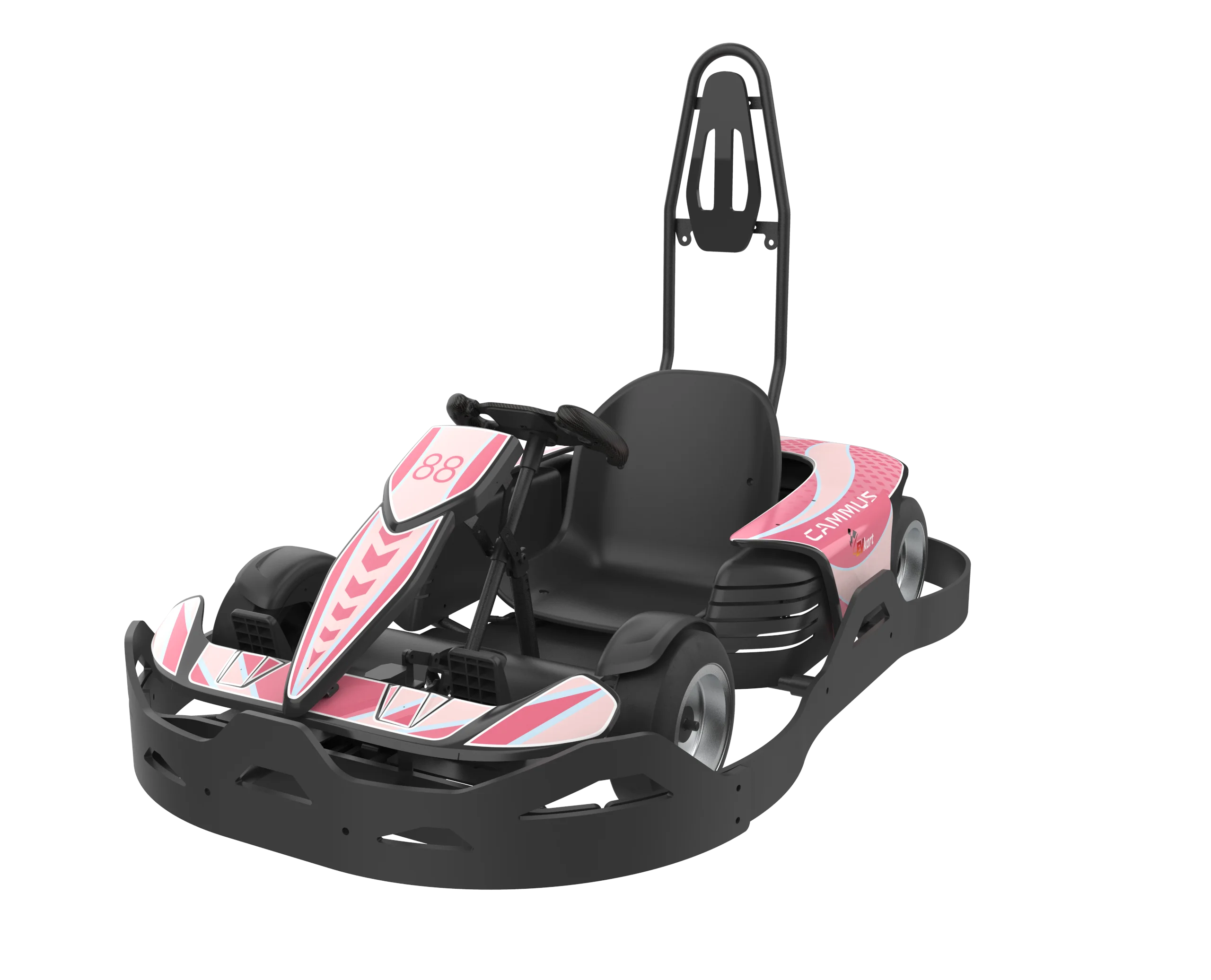 CAMMUS Sale Price Removable Battery Karting Cars Electric Racing Go Karts for Kids Indoor Racing Kart