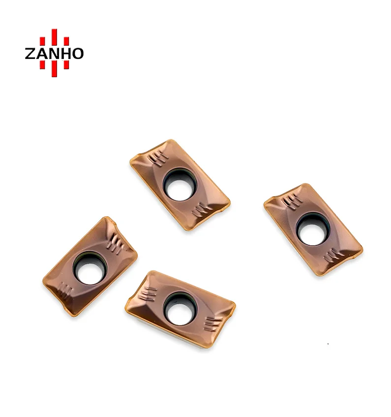ZANHO APKT insert High Quality Oem Supported Tungsten Carbide Fast Feed Milling Insert Lathe Machine Steel APKT11T308-PM