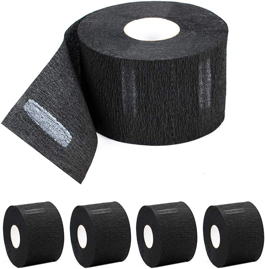 5rolls Neck Strips 500-sheets Waterproof Neckband Stretchable Barber Hair Hairdressers Salon Supplies