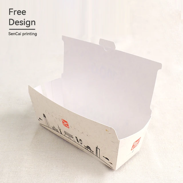 High Quality Disposable Eco-friendly Friendly Fried Chicken Fast Food Packaging Box Hamburger Chicken Rice Flower Takeaway Box