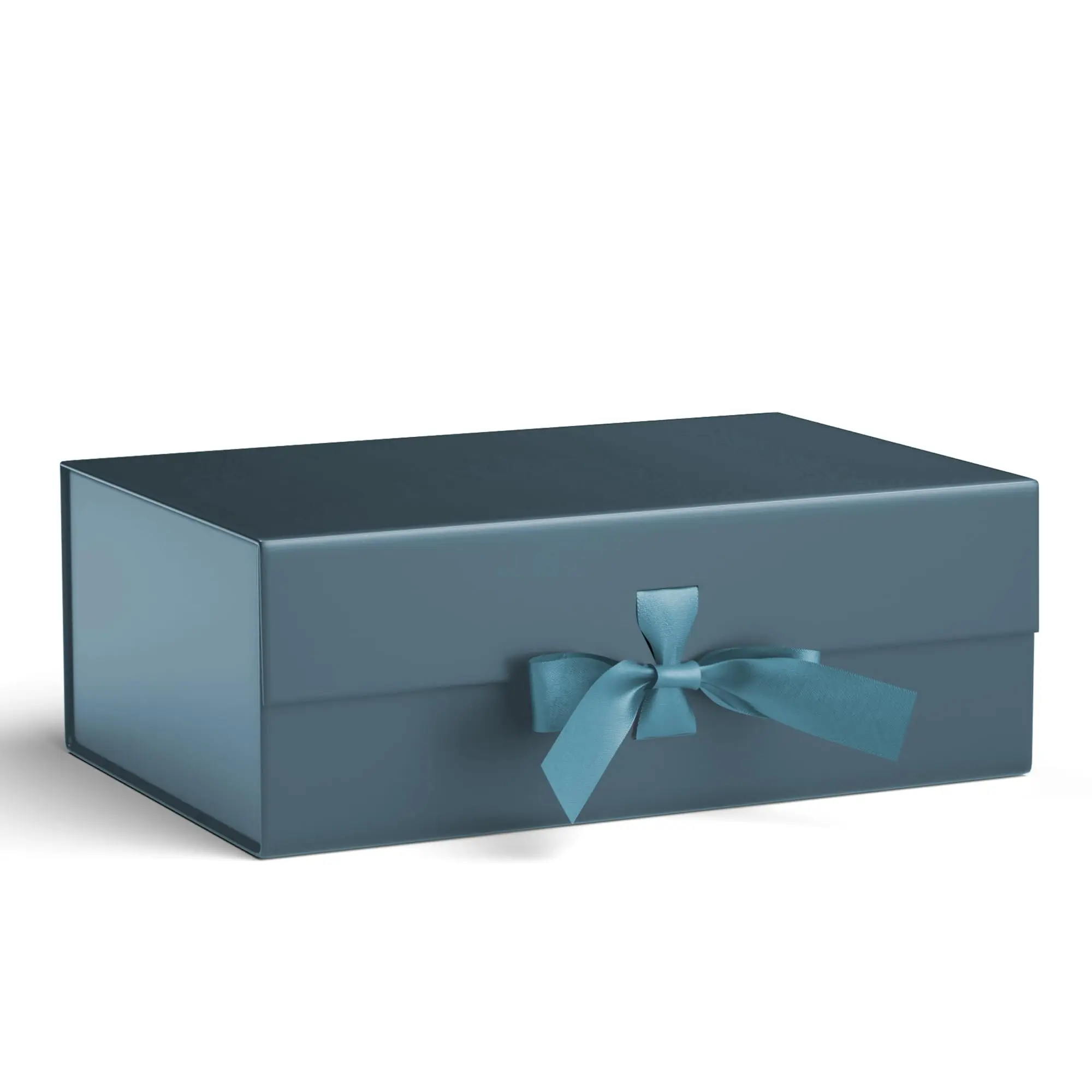 Custom Logo Wholesale Luxury Black Magnet Paper Box Wigs Clothing Carton Folding Magnetic Gift Box Packaging Paper Boxes
