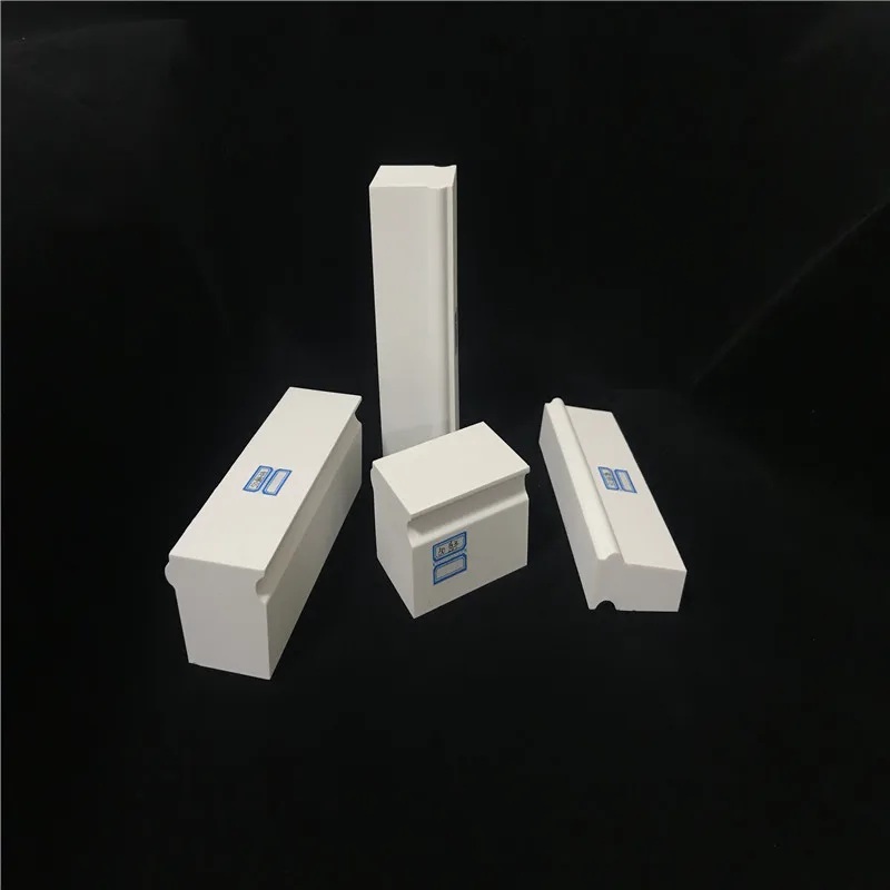 Высокая плотность глинозема облицовочный кирпич с низкой потерей износа для шаровой мельницы