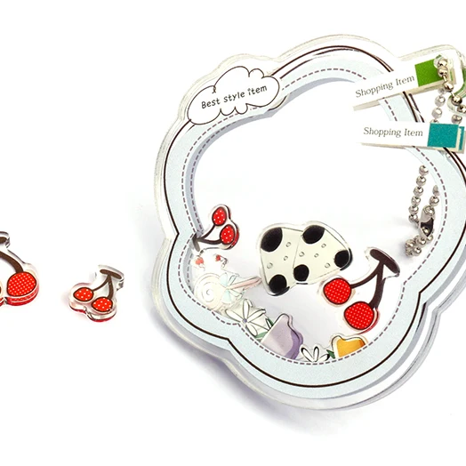 Bomaijie Customized Promotional Gift Personalized Creative Design Acrylic Liquid Shaker