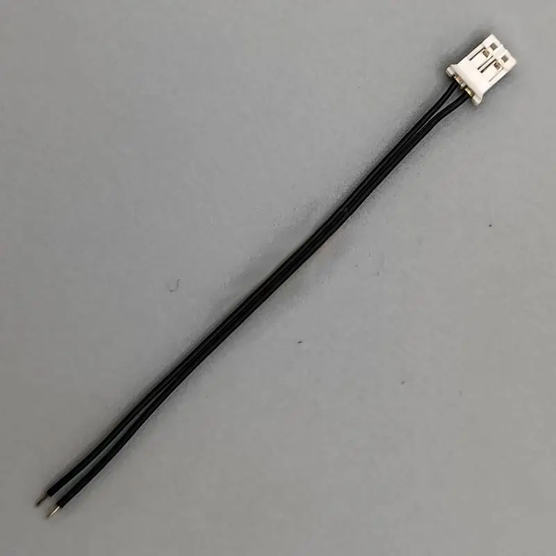 custom jst ph 2.0 pitch 2 pin extension connectors terminal housing 28awg cable wire harness assembly