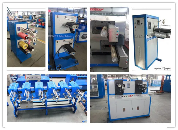 HDPE twine pp rope machine pp yarn filter winding machine