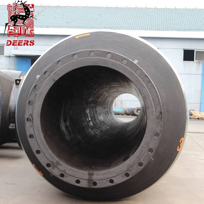 OEM permitted armored self floating dredging hose for sharp materials