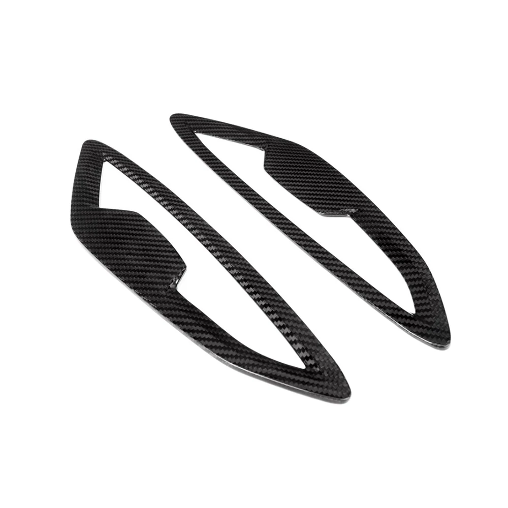 for BMW 8 Series G14 G15 G16 Dry Carbon Fiber Fender Side Air Vents trim