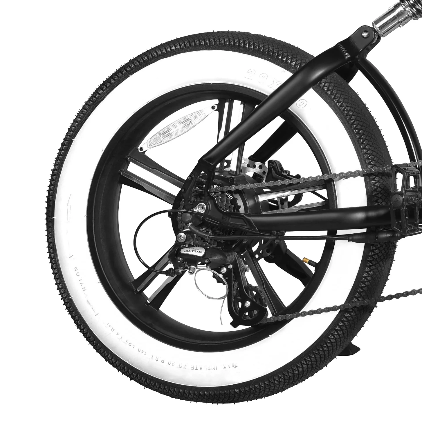 Ebike Lithium-ion Battery 36V  Electric Bicycle Battery for Roodog Cosmo Rogue Folding Cruising Electric Bike