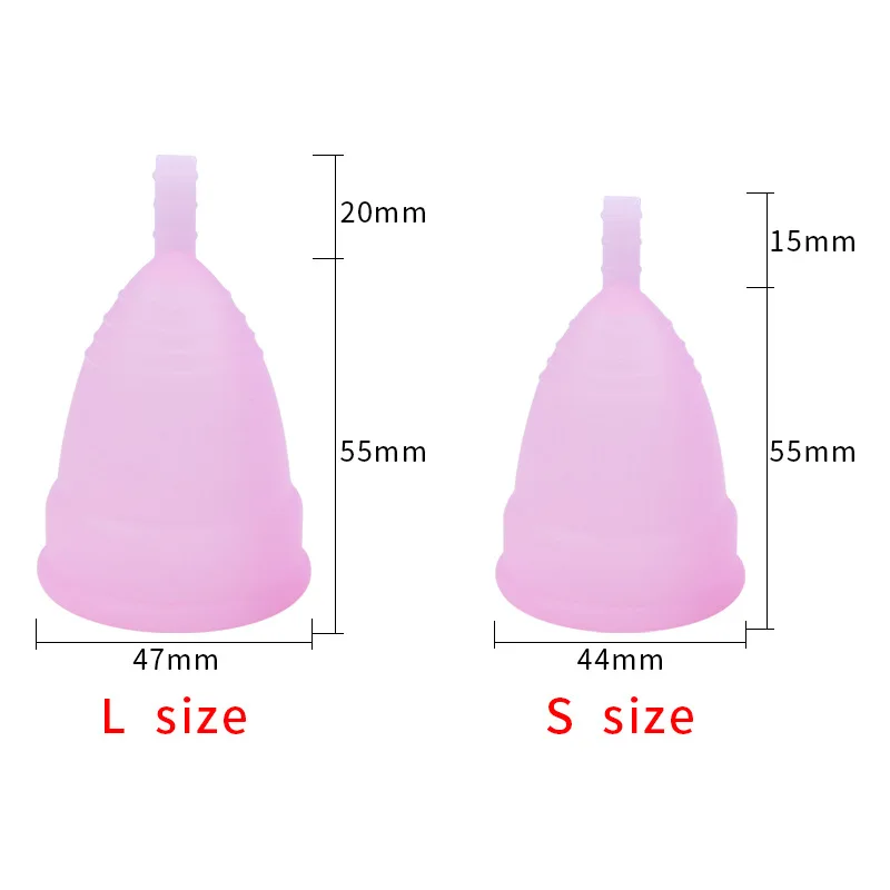 Eco-friendly Private label women lady menstrual period cups factory direct sales  copa menstrual cups