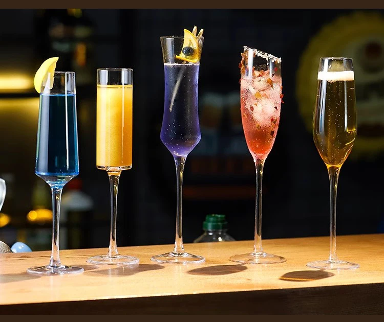 Ручной работы ресторанный бар кружка для сока бокал вина уникальная форма коктейля мартини хрустальный шампанского свадьбы