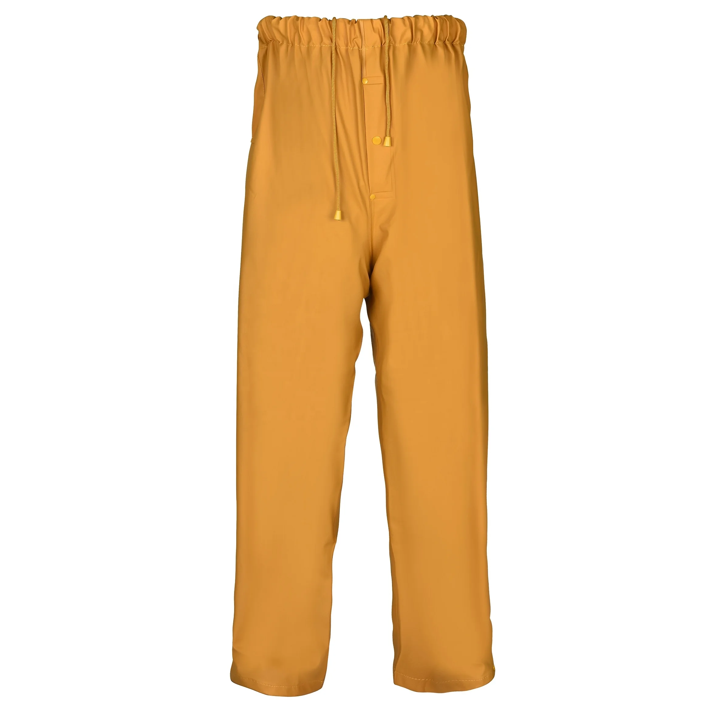 
PU/PVC polyester fabric Waterproof Rain Jacket Pants With hood for Men Women Rain Suits 