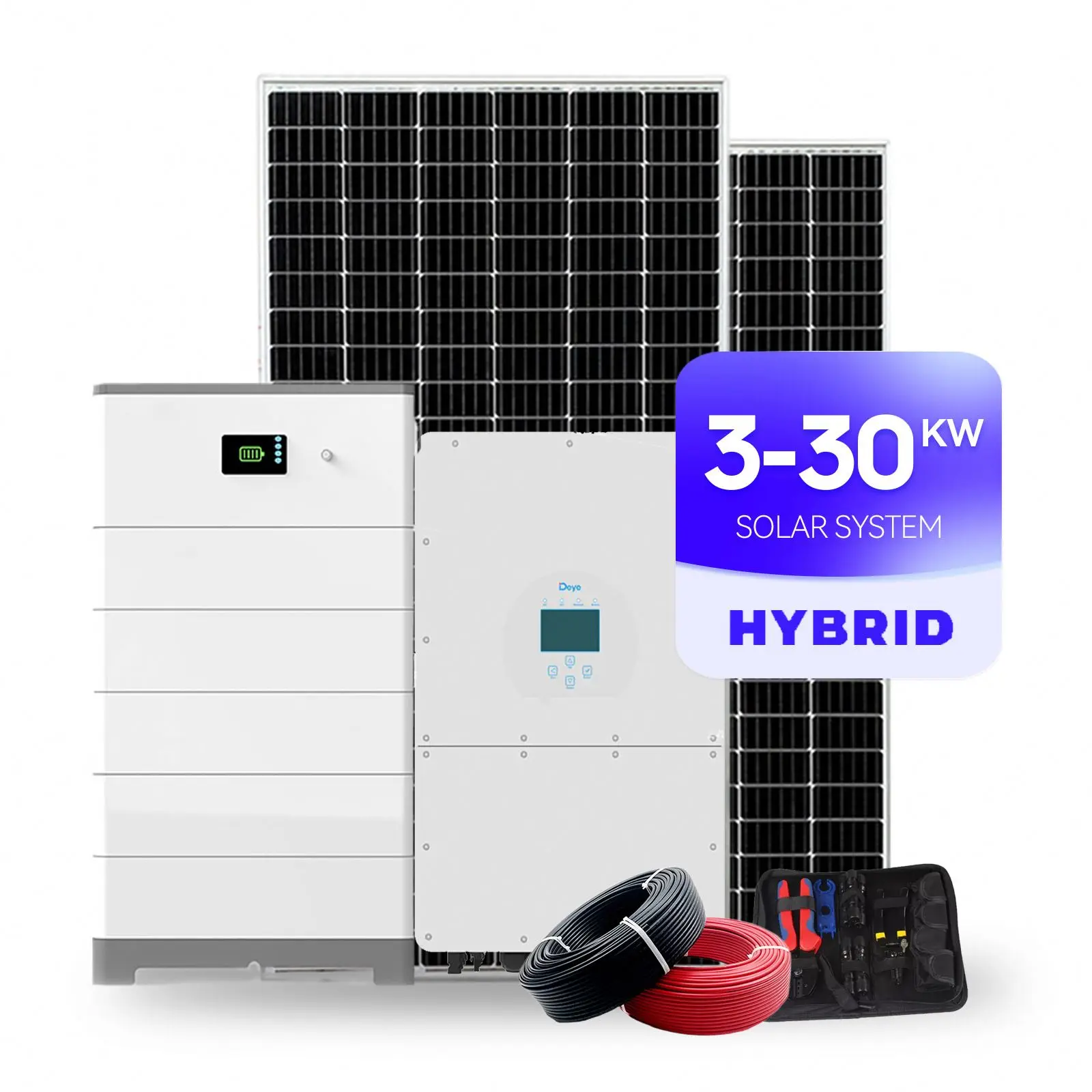 Buy solar energy system complete solar system setup home 5-10kw solar kits for africa residential house