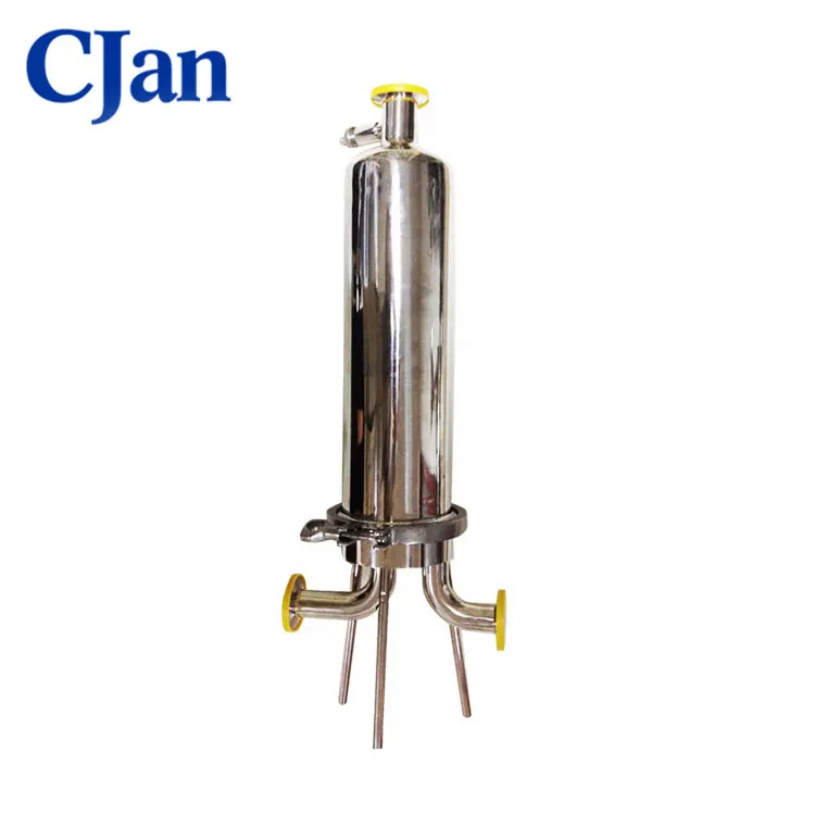 Sanitary Stainless Steel Cartridge Filter Housing Liquid Wine Oil Water 5 10 20 30 40 inch food grade oil filter