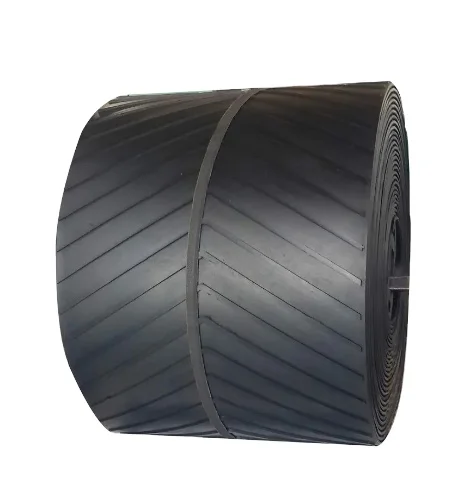 Ep Nn Fabric Pattern Chevron Rubber Conveyor Belt