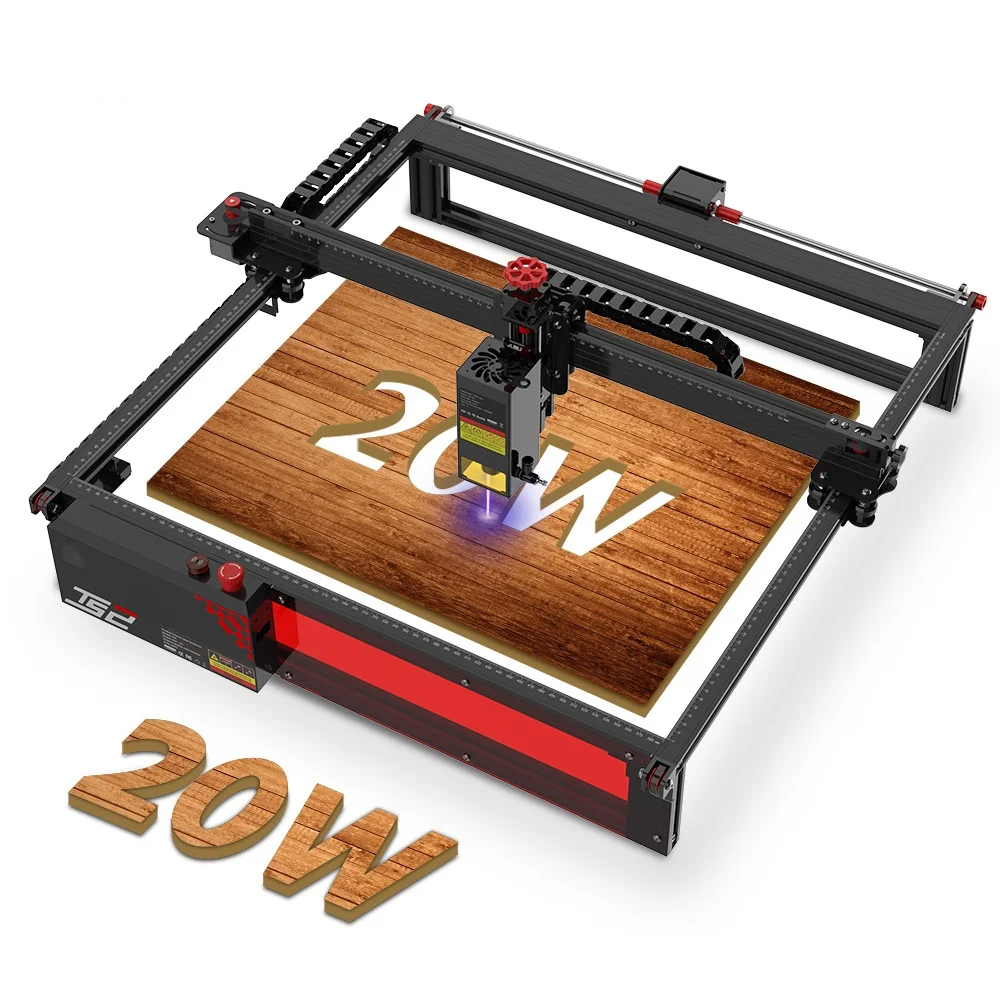 20W Laser Engraving Machines Multifunctional Desktop DIY Mini Laser Wood Router Cutting Engraving Machine Machines