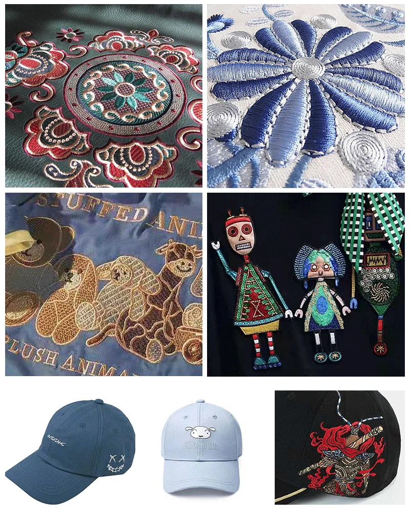 Factory Price QHM 1500 Colors 100% nylon polyester embroidery machine threads