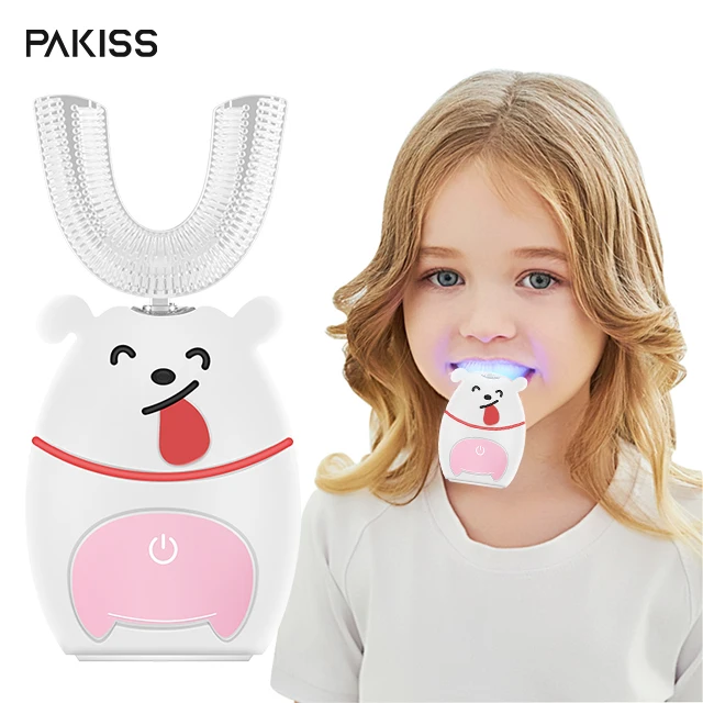 Безопасная ультразвуковая силиконовая Детская электрическая зубная щетка детская музыкальная с забавной звуковой электрической зубной