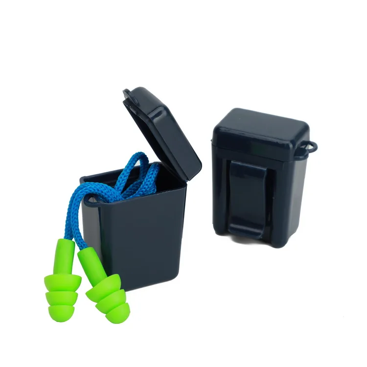 
Noise protection ear plugs Reusable with pp box protective earplug 
