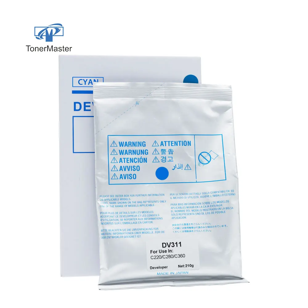 Original Quality Bizhub DV 311 Developer For Konica Minolta C220 280 360