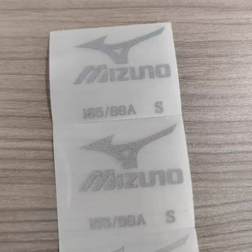 Factory price eco-friendly 3D LOGO patches liquid silicon Heat transfer silicone labels for clothes garment trademark sticker