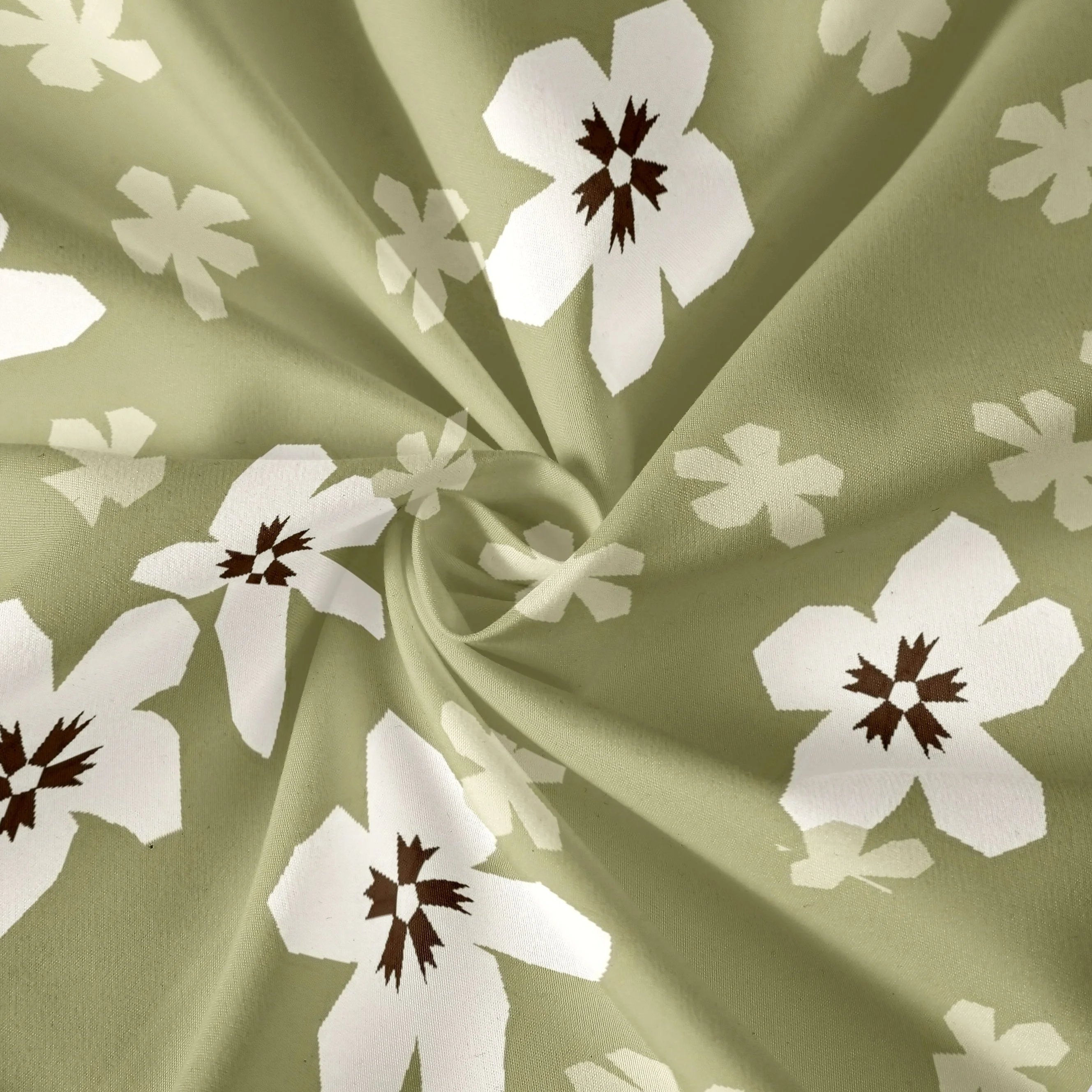 Bedding Fabric 100% Polyester Luxury Flower Bedding Set Home Textile Fabric