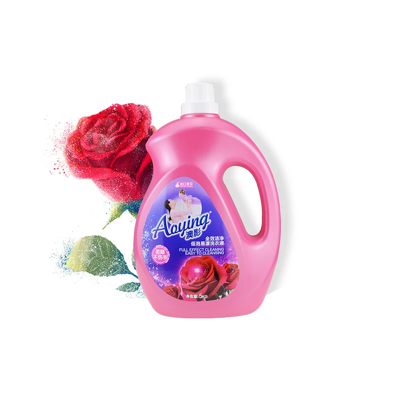 Unique Wholesale 2kg flower laundry liquid detergent Antifungal Low Foam Laundry Detergent Liquid